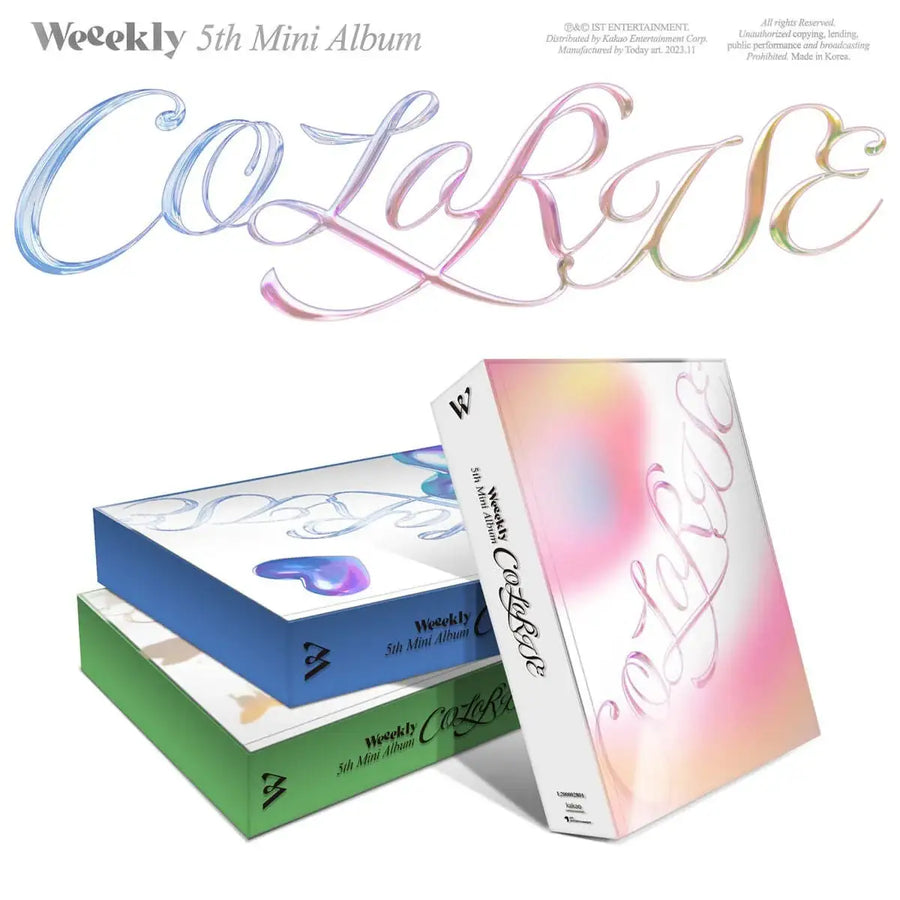 WEEEKLY - Colorise : 5th Mini Album - WEEEKLY - Album - Harumio