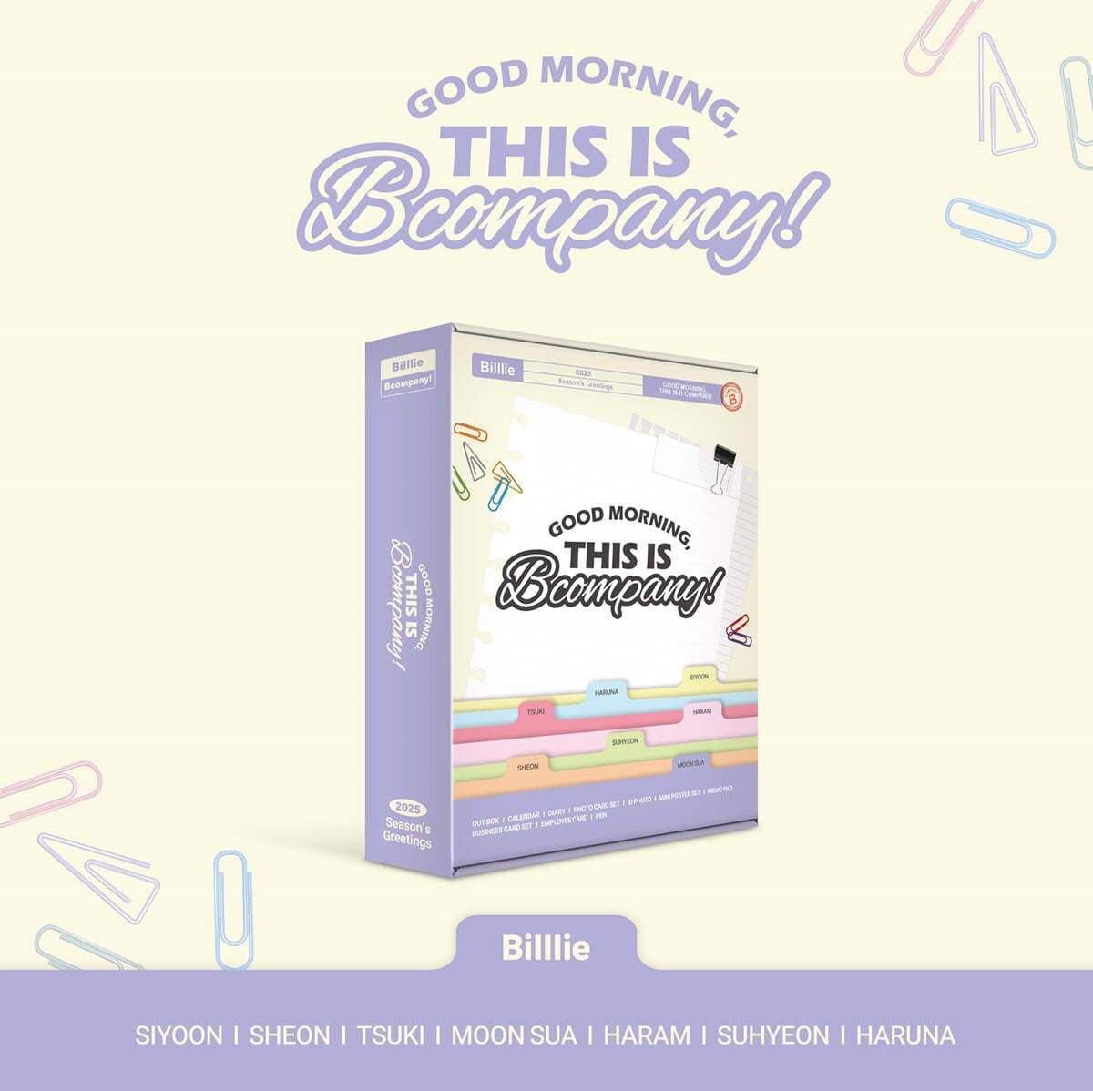 Billlie - 2025 Season's Greetings (GOOD MORNING, THIS IS Bcompany!) - Mystic Story - Merchandise - Harumio