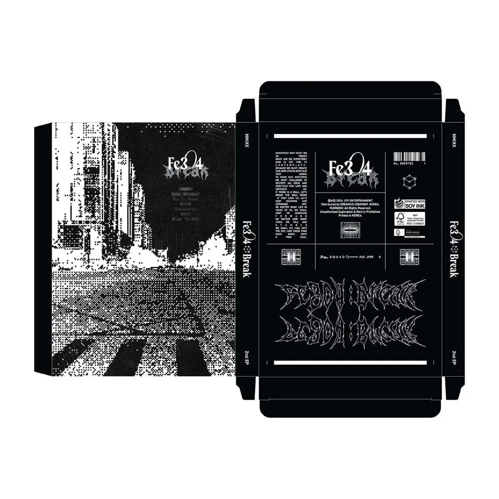 NMIXX - FE304 : Break (2nd Mini Album - Poster Version) - Dreamus Company / JYP Entertainment - Album - Harumio