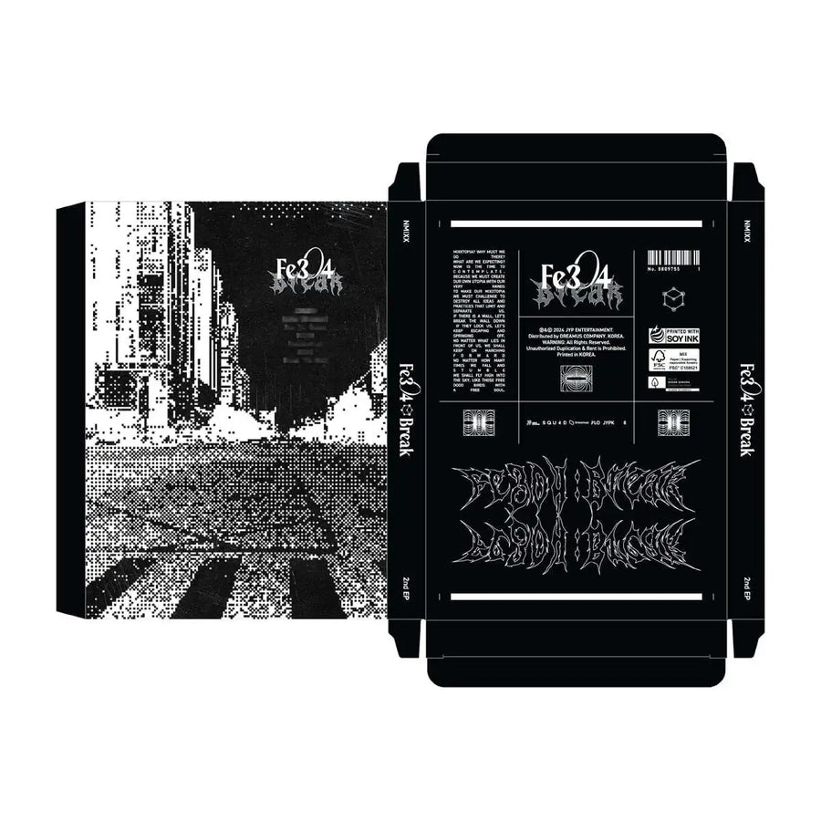 NMIXX - FE304 : Break (2nd Mini Album - Poster Version) - Dreamus Company / JYP Entertainment - Album - Harumio
