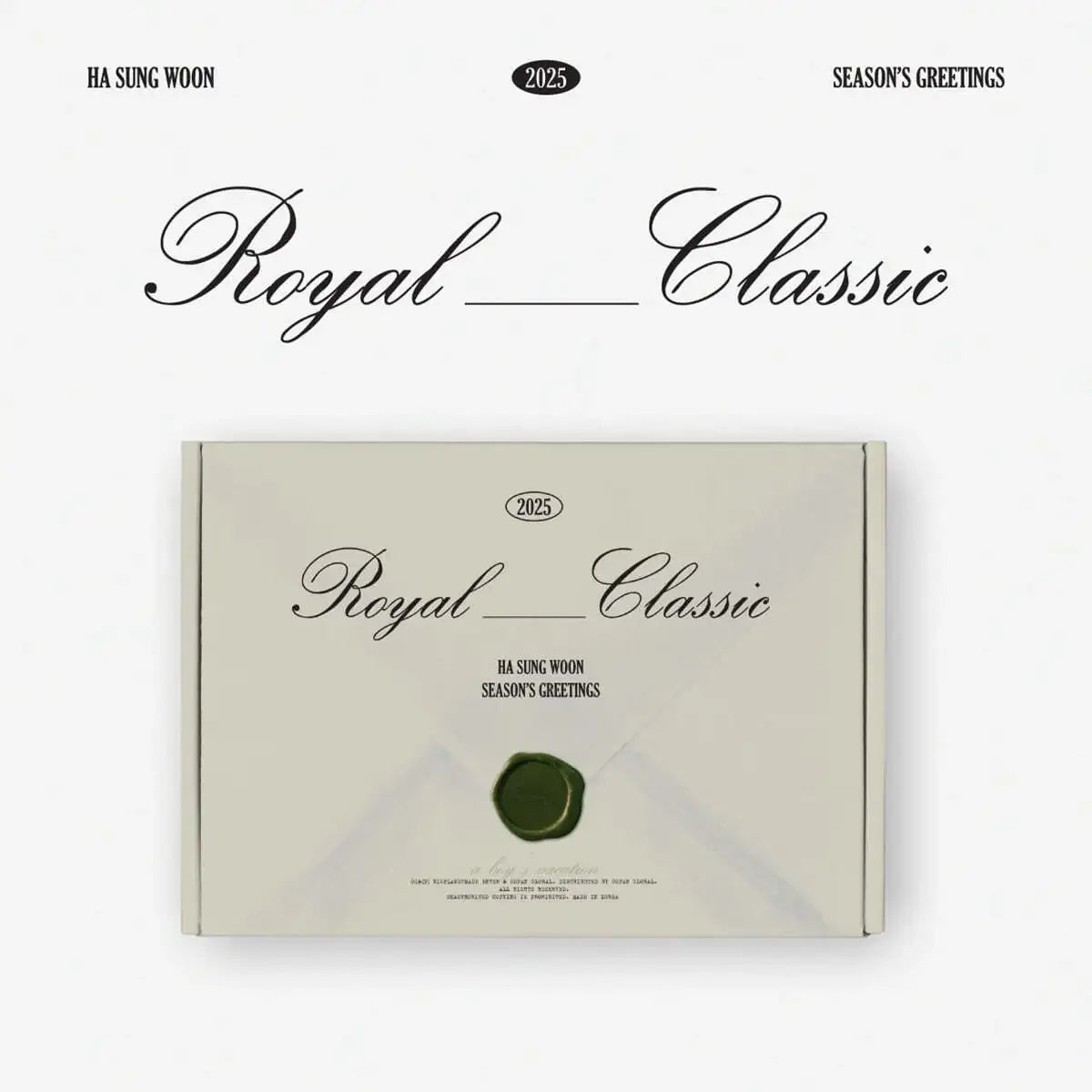 Ha Sung Woon - 2025 Season's Greetings (ROYAL CLASSIC) - Big Planet Made Entertainment - Merchandise - Harumio