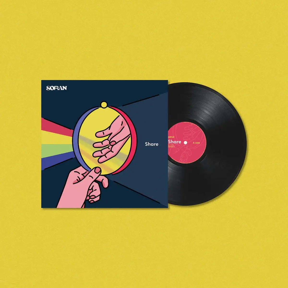 Soran - Share : Mini Album (LP) - Happy Robot Records - Album - Harumio