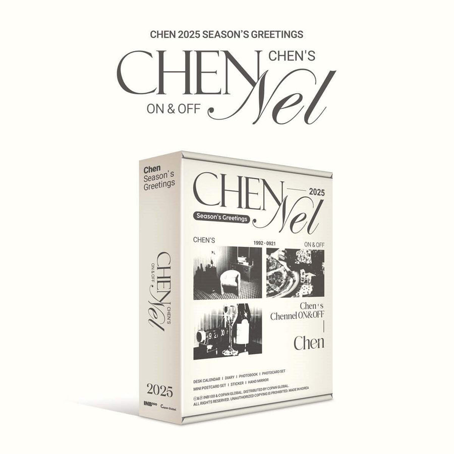 CHEN - 2025 Season's Greetings (Chen’s Chennel ON & OFF) - INB100 - Merchandise - Harumio