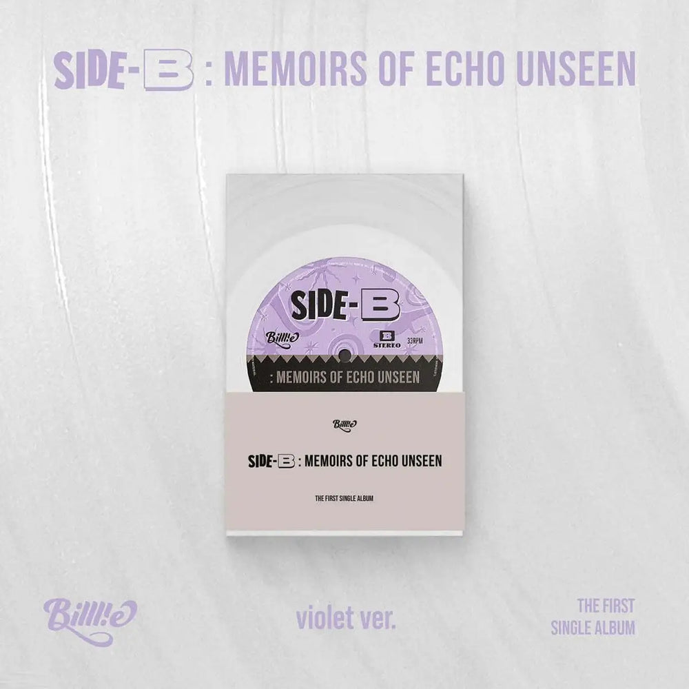 BILLLIE - Side B : Memoirs of Echo Unseen : 1st Single Album - Mystic Story - Album - Harumio