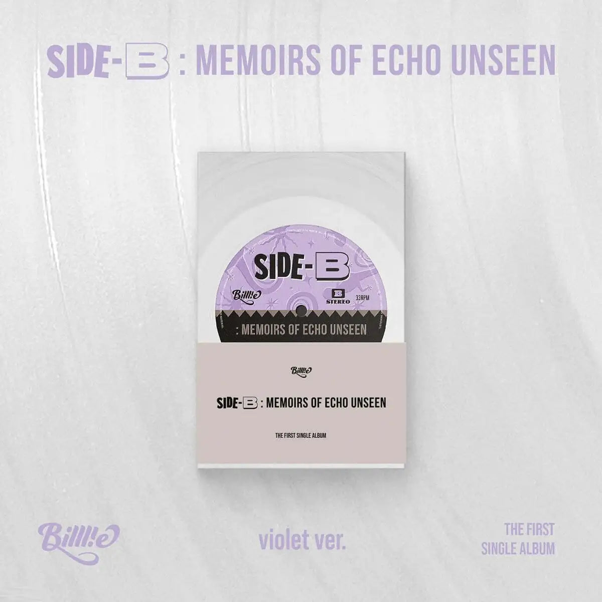 BILLLIE - Side B : Memoirs of Echo Unseen : 1st Single Album - Mystic Story - Album - Harumio