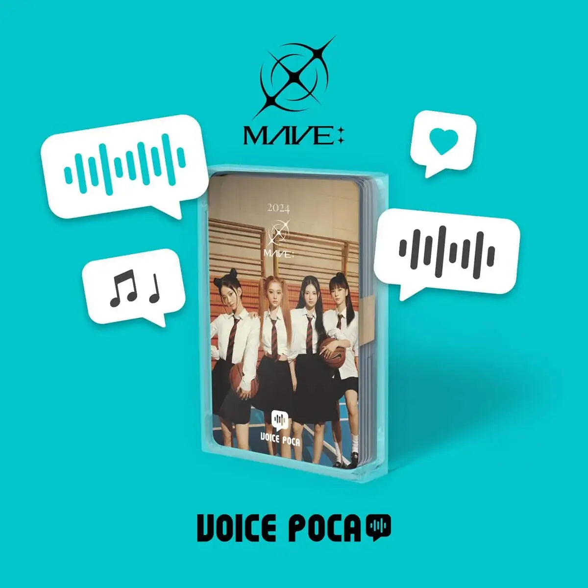 MAVE - VOICE POCA (2024 Mini Calendar Ver.) - Nemoz Lab / Metaverse Entertainment Co., Ltd. - Album - Harumio