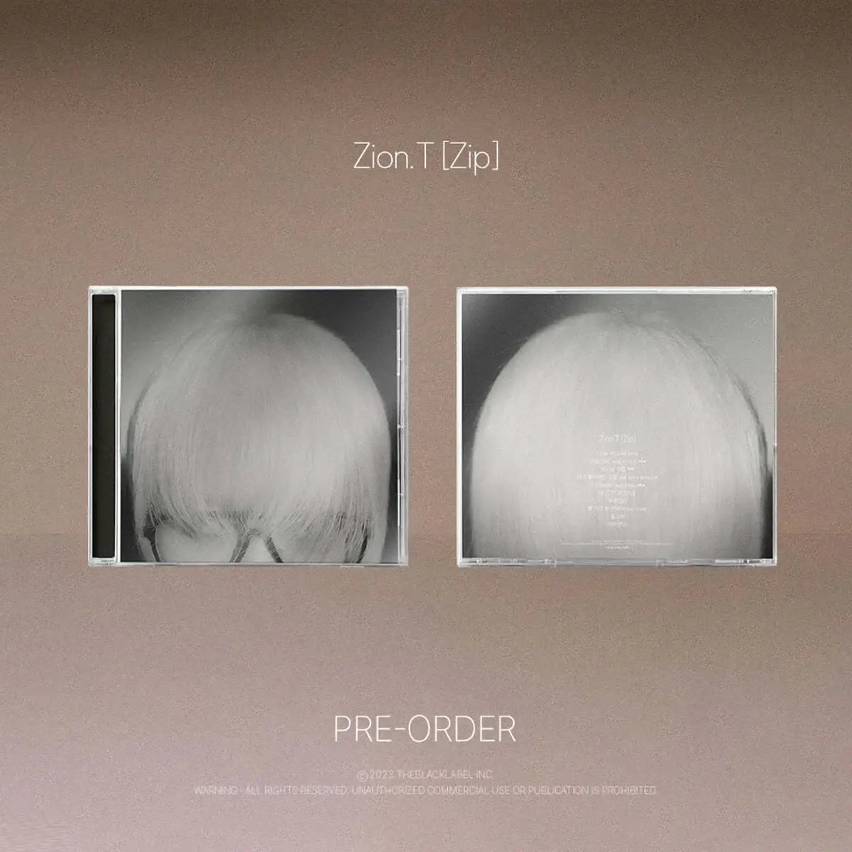 Zion.T - Zip : 3rd Album (CD) - YGPLUS / The Black Label Co., Ltd. - Album - Harumio