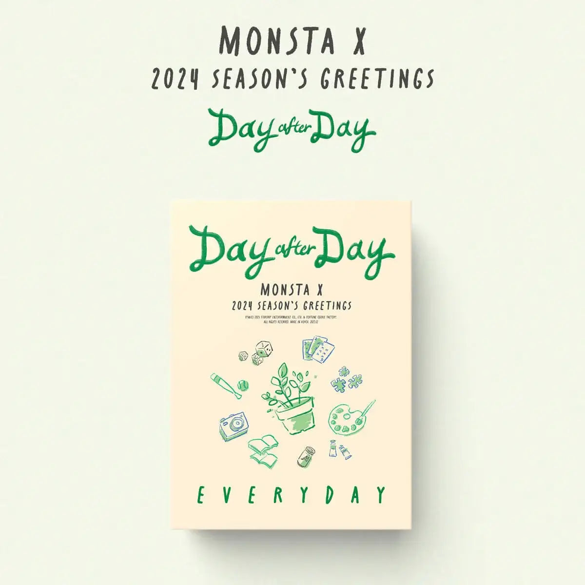 MONSTA X - 2024 Season's Greetings - SLL JoongAng Co., Ltd. / Starship Entertainment - Albums - Harumio