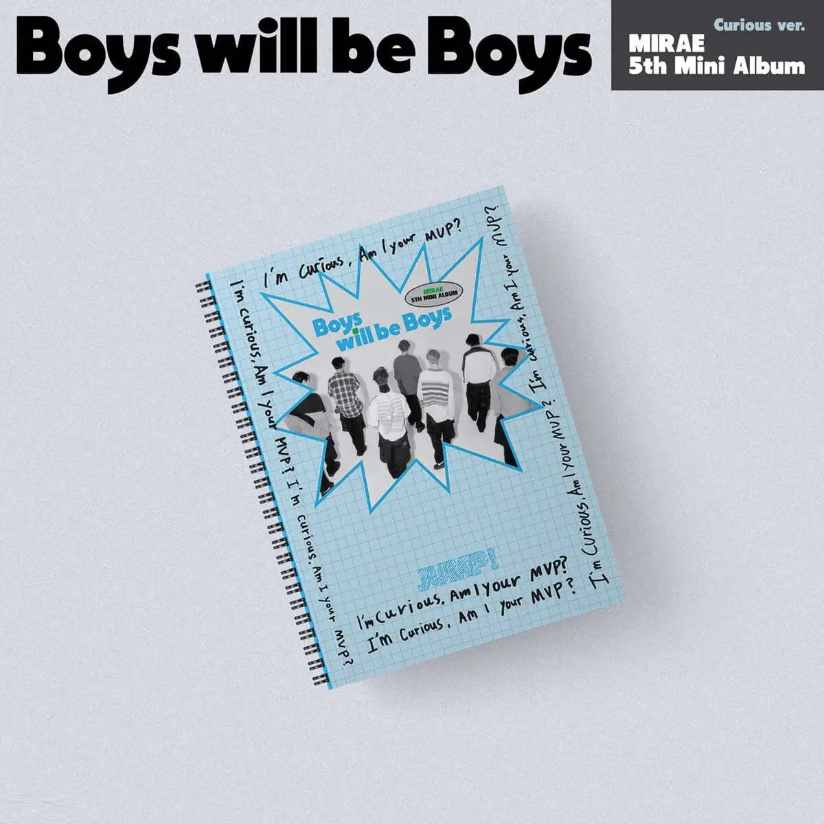MIRAE - Boys will be Boys : 5th Mini Album - MIRAE - Album - Harumio