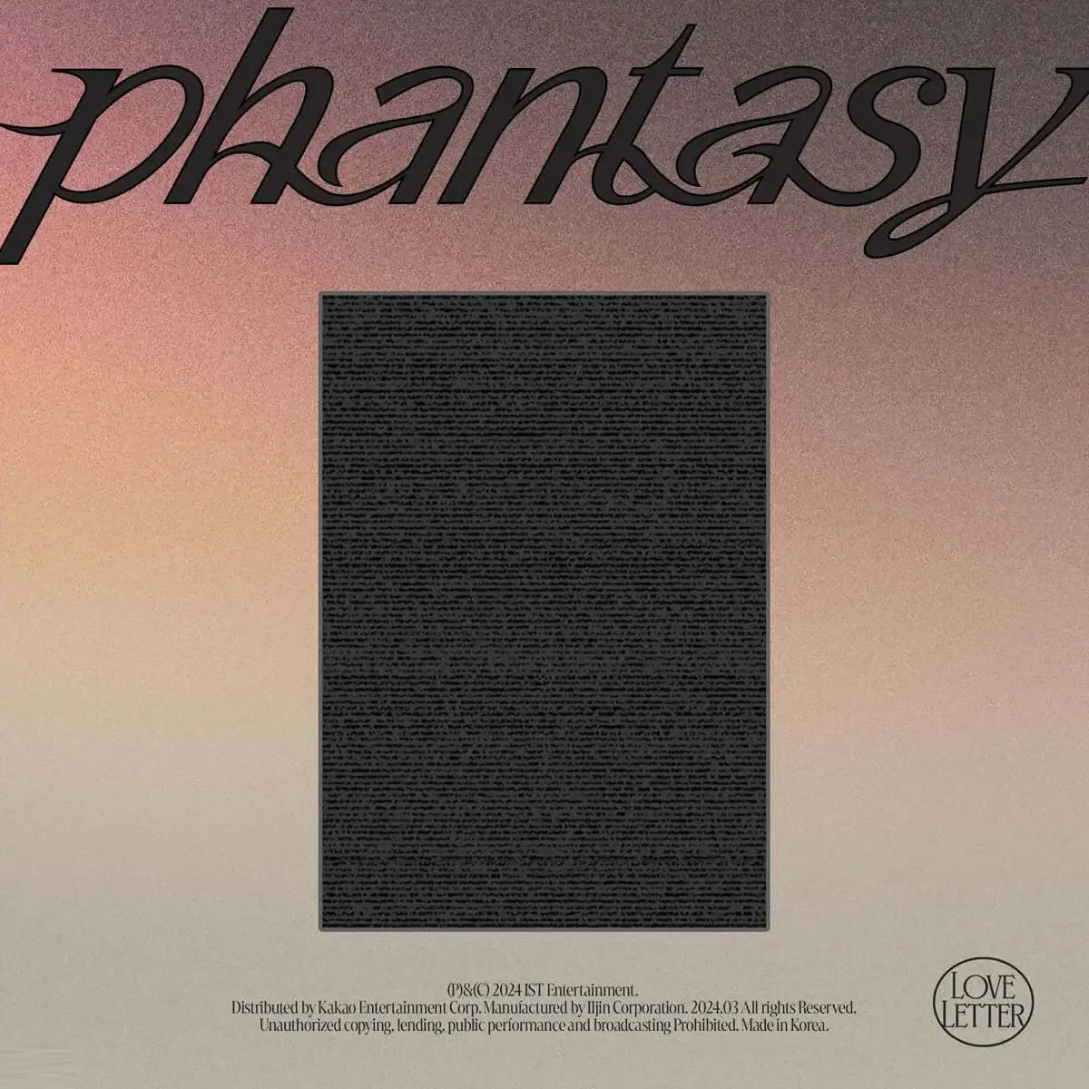 THE BOYZ - Phantasy_ Pt.3 Love Letter : 2nd Full Album - THE BOYZ - Album - Harumio
