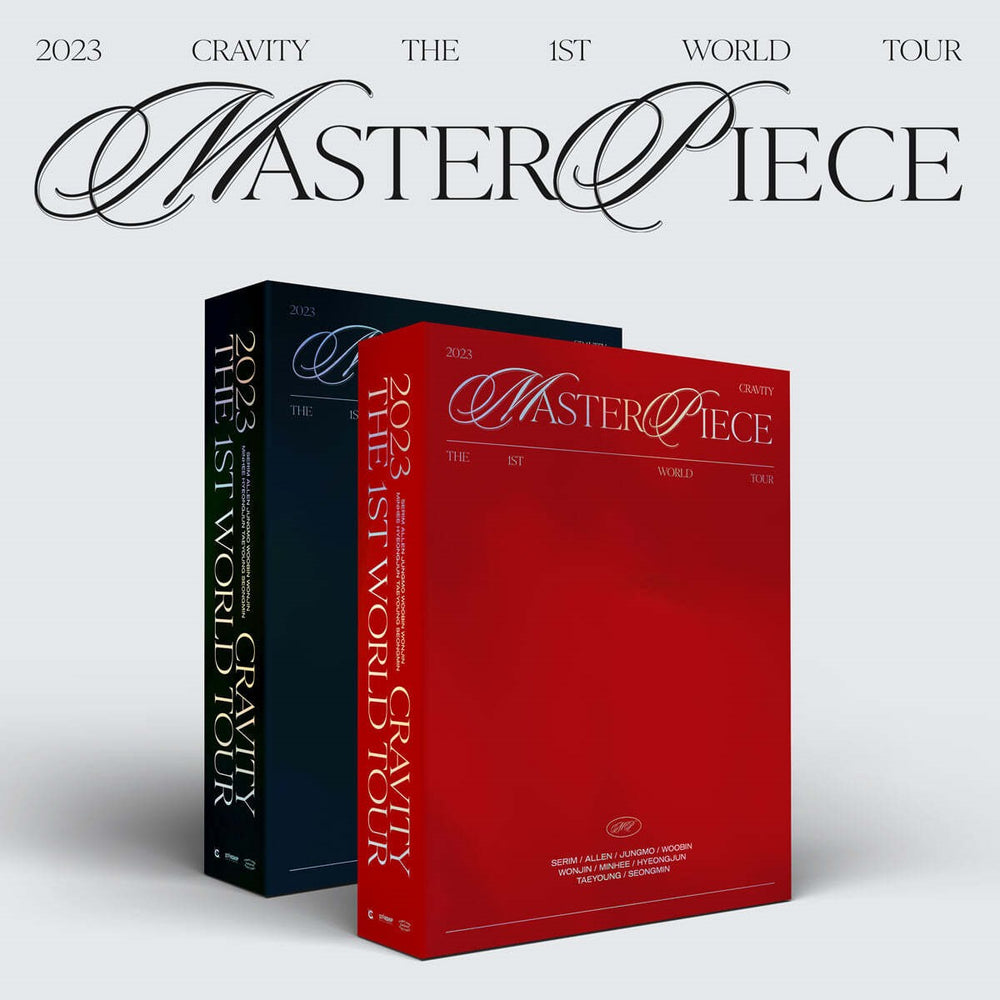 CRAVITY - 2023 The 1st World Tour : MASTERPIECE (DVD & KiT Video)