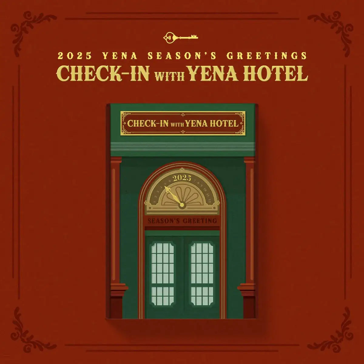 YENA - 2025 Season's Greetings (CHECK-IN WITH YENA HOTEL) - Above Entertainment - Merchandise - Harumio