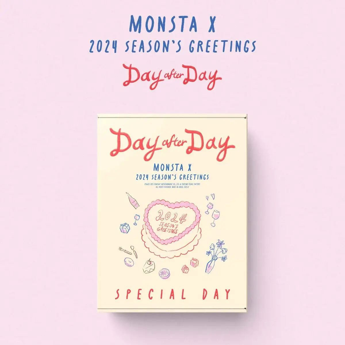 MONSTA X - 2024 Season's Greetings - SLL JoongAng Co., Ltd. / Starship Entertainment - Albums - Harumio