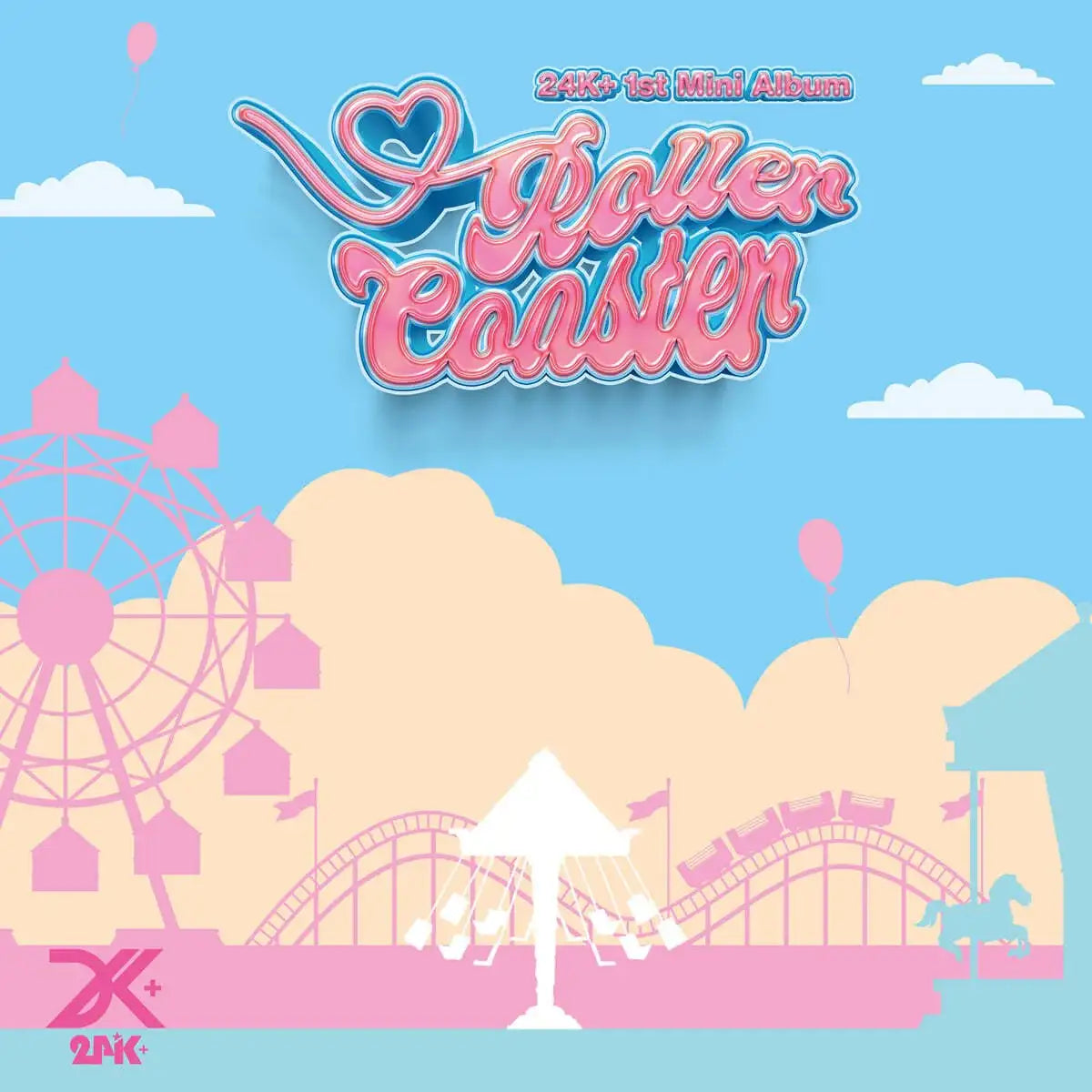 24K+ - Roller Coaster : 1st Mini Album - Choeun Entertainment - Album - Harumio