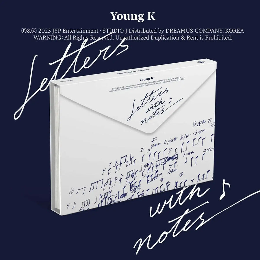 DAY6 Young K - Letters With Notes : Solo Album (Standard Version) - DAY6 Young K - Album - Harumio