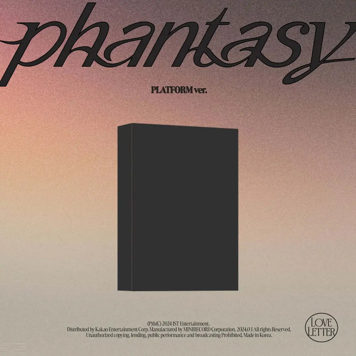 THE BOYZ - Phantasy_ Pt.3 Love Letter : 2nd Full Album (Platform Version) - THE BOYZ - Album - Harumio