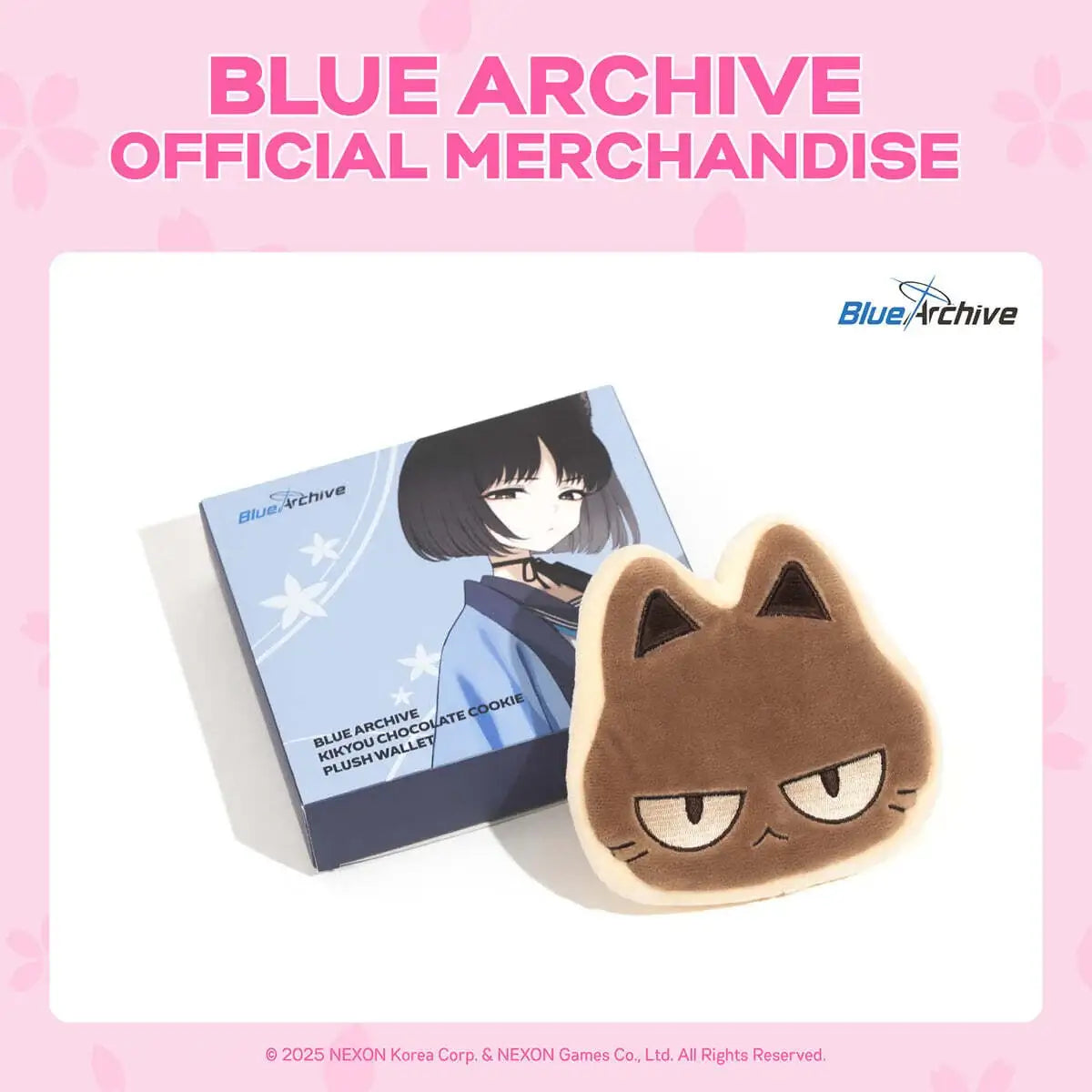 Blue Archive - Kikyou Chocolate Cookie Plush Wallet – Harumio