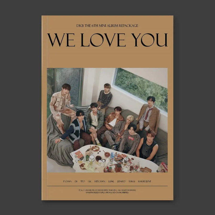 DKB - We Love You : 6th Mini Album Repackage (Day Ver.) - DKB - Album - Harumio