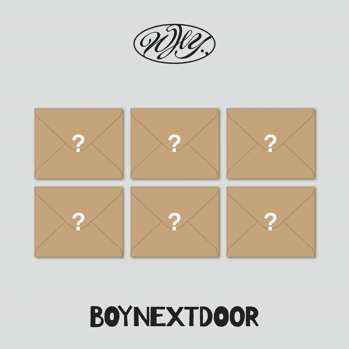 BOYNEXTDOOR - WHY.. : 1st EP Album (LETTER Version) - BOYNEXTDOOR - Album - Harumio