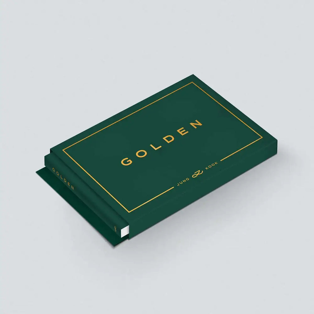 BTS Jung Kook - GOLDEN : 1st Solo Album (Photobook & Weverse Album Set) - BTS Jung Kook - Album - Harumio