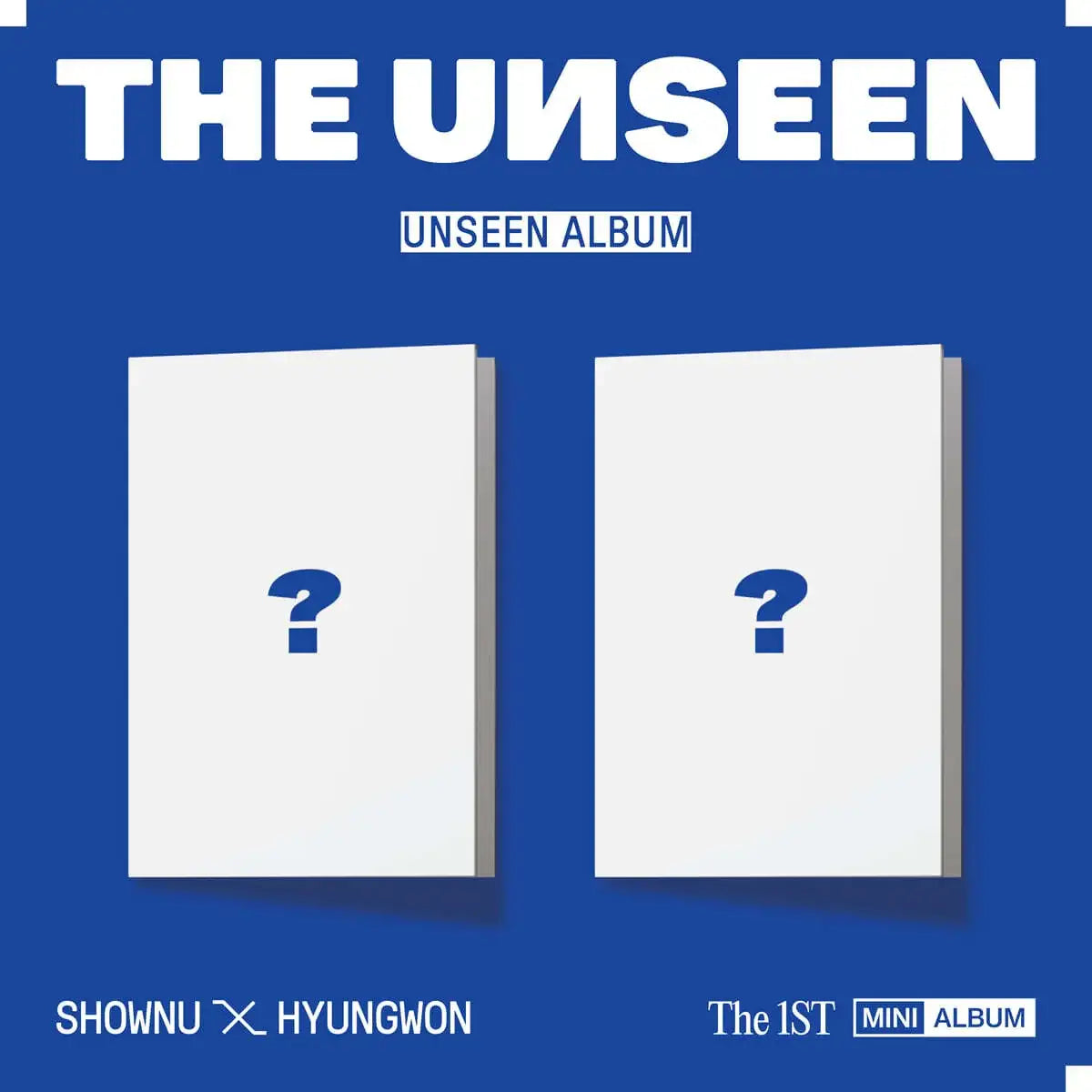 SHOWNU x HYUNGWON - The Unseen : Mini Album Vol. 1 (Unseen Album Version) - SHOWNU x HYUNGWON - Album - Harumio