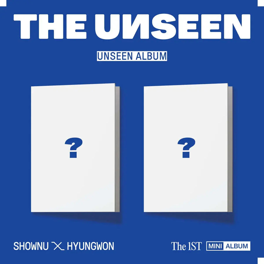 SHOWNU x HYUNGWON - The Unseen : Mini Album Vol. 1 (Unseen Album Version) - SHOWNU x HYUNGWON - Album - Harumio