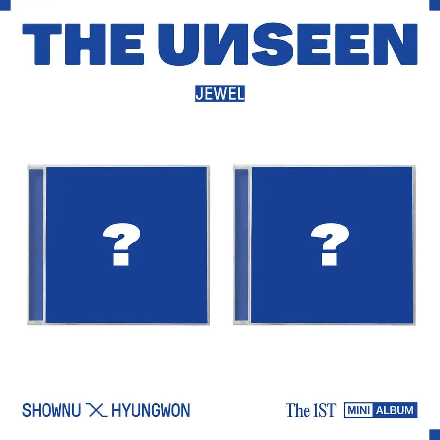 SHOWNU x HYUNGWON - The Unseen : Mini Album Vol. 1 (Jewel Version) - SHOWNU x HYUNGWON - Album - Harumio