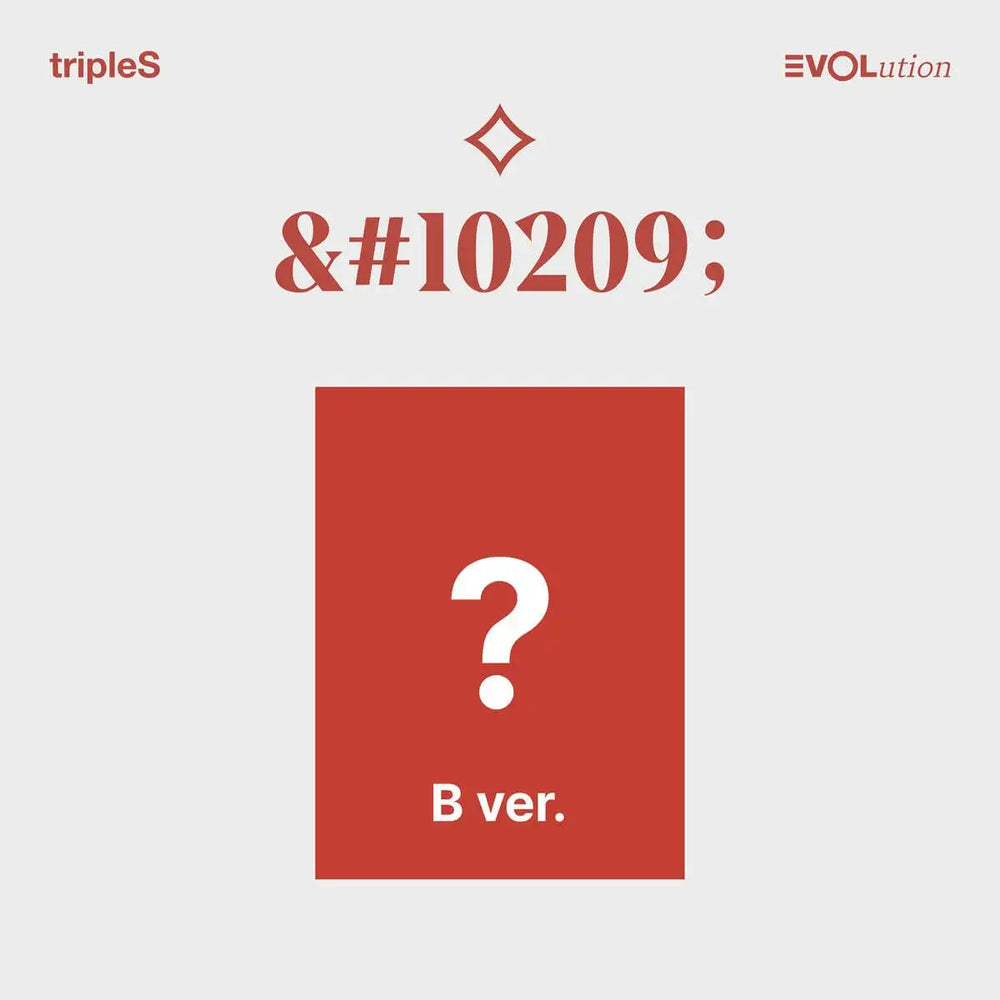 tripleS EVOLution - MUJUK : 1st Mini Album - tripleS - Album - Harumio