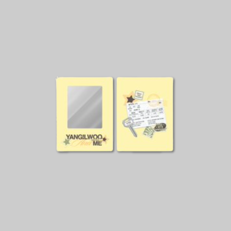 Keep your favorite Yang Il-woo and Me photocards neatly organized with the Photocard Collectbook.