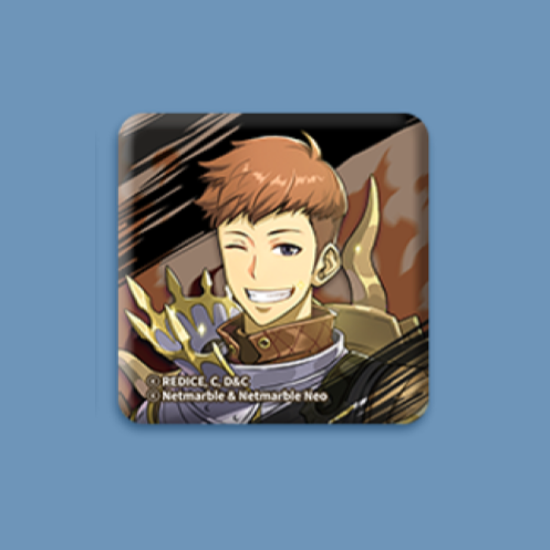Solo Leveling: Arise x ANIPLUS - Square Badge - Harumio