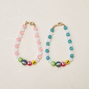 This charming bracelet set features design elements inspired by the Zo &amp; Friends K-Edition collection, making it a fashionable accessory and a delightful collectible for fans.