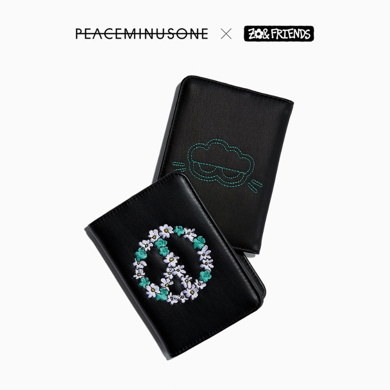 Travel in style with the ZO&FRIENDS x PEACEMINUSONE - Passport Cover. 
