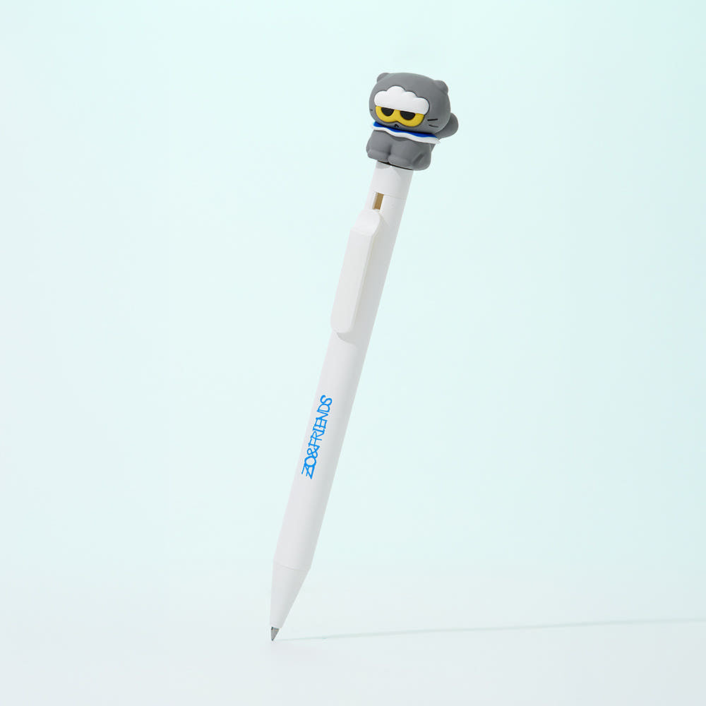 Part of the official Signature collection, this collectible pen features an adorable ZOA figure topper, combining practical everyday writing with charming character-inspired design.