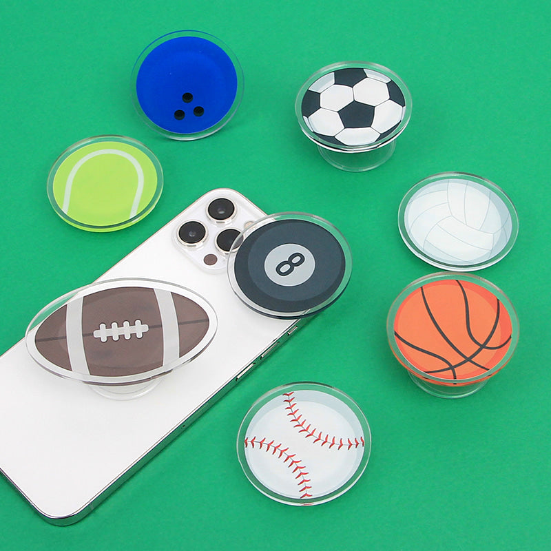 Webtoon Shop - Sport Ball Acrylic Shape Toon Socket