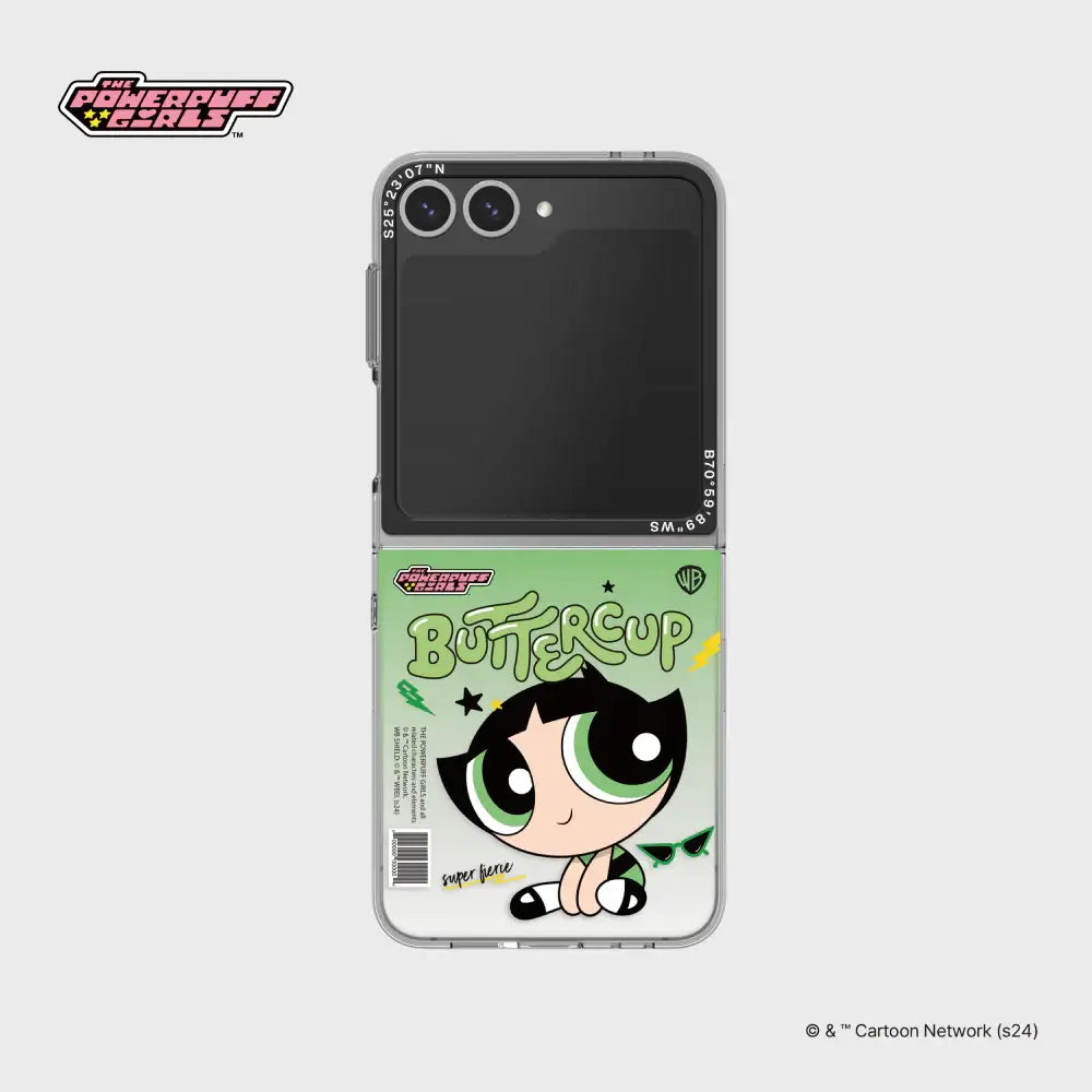 SLBS - Powerpuff Girls Slim Impression Case (Galaxy Z Flip6) - SLBS - Phone Case - Harumio
