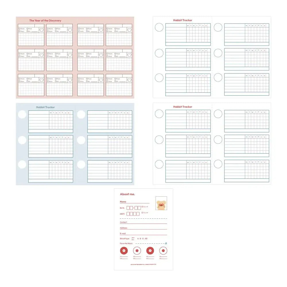 Teteum - Friends Diary - Teteum - Home & Living, Accessories - Harumio