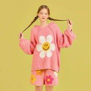 Wiggle Wiggle - Find Your Flower Pink Hooded Pajama Set - Wiggle Wiggle - Pyjamas - Harumio
