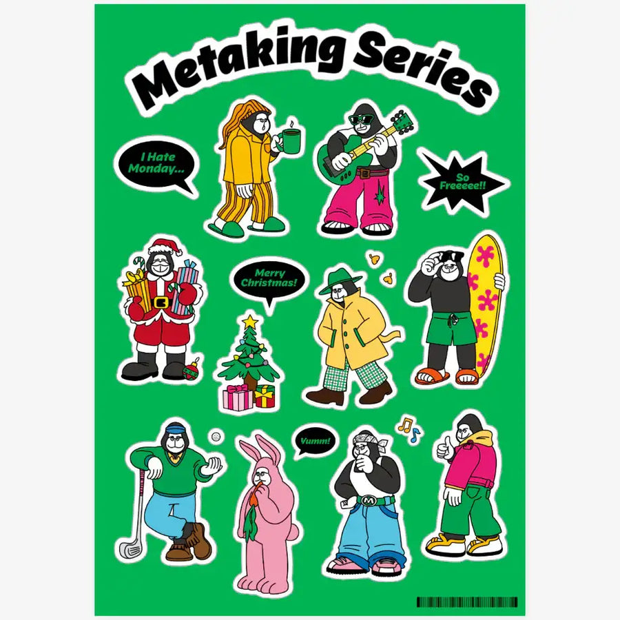 METAKING - Series Sticker - Marpple Shop - Sticker - Harumio