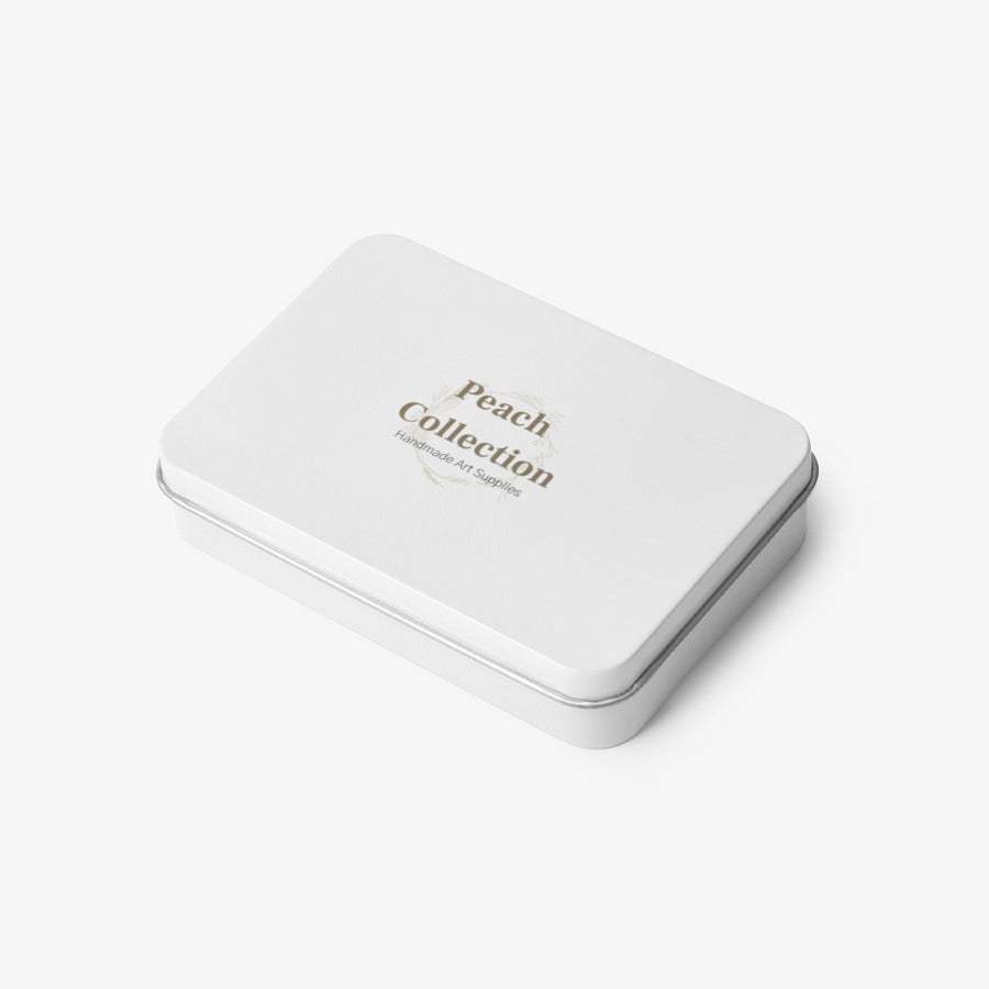 Alicelee Art - White Hinged Tin Case - Marpple Shop - Tin Case - Harumio