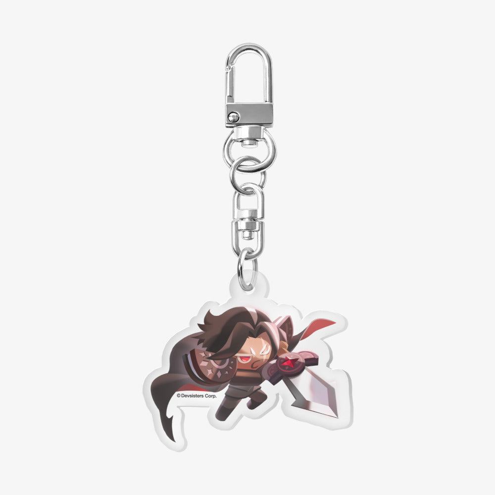 Cookie Run : Tower of Adventure - Dark Choco Cookie Acrylic Keyring - Marpple Shop - Acrylic Keyring - Harumio
