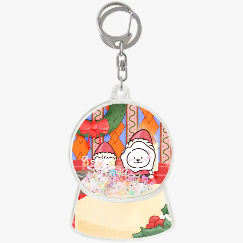 Janchaeng House - Christmas Snowball Keyring - Marpple Shop - Keyring - Harumio