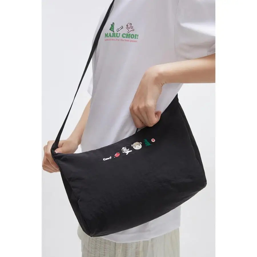 SPAO x Maru is a Puppy - Welcome to Marune Fruit Shop Lightweight Crossbody Bag - SPAO - Crossbody Bag - Harumio
