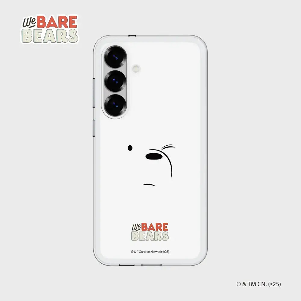 SLBS - We Bare Bears Ice Bear Flip Suit Card (Galaxy S25 Series) - SLBS - flipsuit card - Harumio