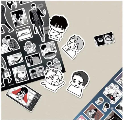 BJ Alex - Sticker Set - Lezhin - Photo - Harumio