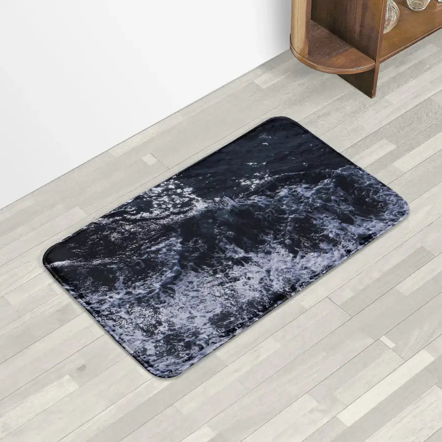 Saii - Rock Dark Blue Mat - Marpple Shop - Mat - Harumio