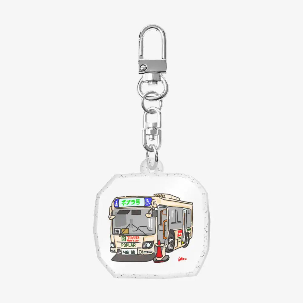 George Studio - Sapporo Bus Acrylic Keyring - Marpple Shop - Keyring - Harumio