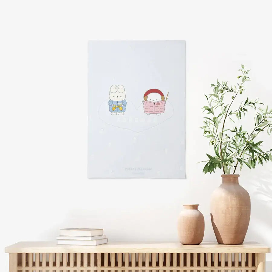 Yun Hee Que - Muzzy Mellow Fabric Poster - Marpple Shop - Fabric Poster - Harumio