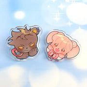 Teddy Bear - Acrylic Shaped Toon Socket - Webtoon Shop - Griptoks - Harumio