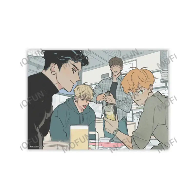 100% Clean Up x MOFUN - A5 Acrylic Plate - MOFUN - Plates - Harumio