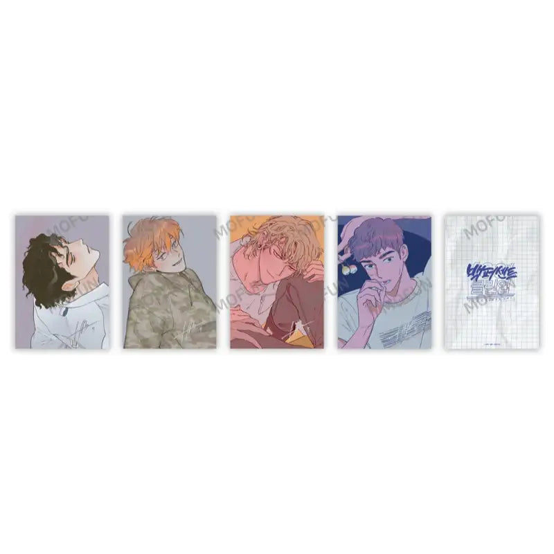 100% Clean Up x MOFUN - A5 Illustration Colored Paper - MOFUN - Illustration Colored Paper - Harumio